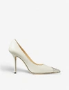 JIMMY CHOO LOVE 100 EMBELLISHED LEATHER COURTS,R00136223