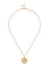 ANITA KO 18KT YELLOW GOLD DIAMOND LEO PENDANT NECKLACE