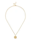 ANITA KO 18KT YELLOW GOLD DIAMOND ARIES ZODIAC PENDANT NECKLACE