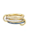 SPINELLI KILCOLLIN 18KT YELLOW GOLD MOZI LINKED RING