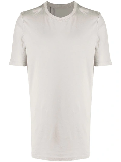 11 By Boris Bidjan Saberi Long-line T-shirt In Grey