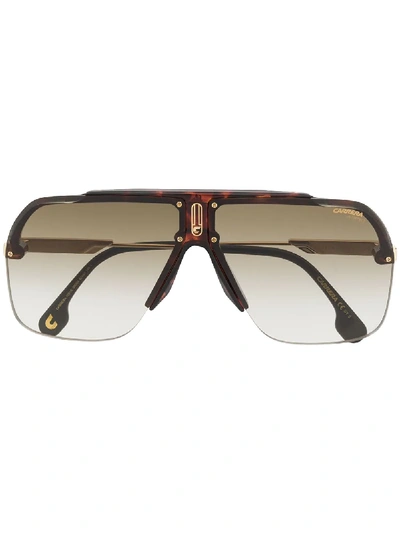 Carrera Havana Tinted Sunglasses In Brown