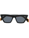 RAG & BONE EYEWEAR CAT-EYE FRAME TINTED SUNGLASSES