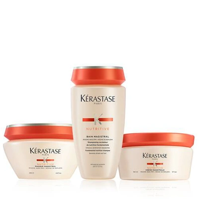 Kerastase Nutritive Severely Dry Hair Moisturizing Hair Care Set