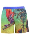 Valentino Dragonat Dawn Print Nylon Swim Shorts In Multi