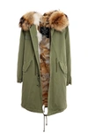 MR & MRS ITALY JAZZY PARKA WITH NATURAL COYOTE FUR FOR WOMAN,11390099