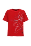 MR & MRS ITALY CHINESE NEW YEAR 2020 RED T-SHIRT WITH PRINTS,XTS0168400000
