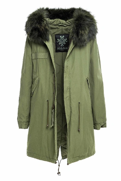 Mr & Mrs Italy Army Parka In Black