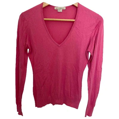 Pre-owned John Smedley Pink Cotton Knitwear