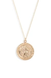 SET & STONES SAINT CHRISTOPHER NECKLACE,SS044G