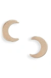Set & Stones Luna Stud Earrings In Gold