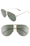 DIOR MONSIEUR 63MM OVERSIZE AVIATOR SUNGLASSES,MONSIEUR1