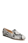 Veronica Beard Griffin 2 Loafers In Natural Snake Print