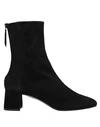 Aquazzura Saint Honore 50mm Ankle Boots In Black