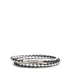 Tod's Men Mycolors 2-turn Leather Bracelet In White