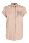 BRUNELLO CUCINELLI PINK COTTON SHIRT,M0091MG416C7914