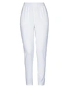 Le Tricot Perugia Casual Pants In White