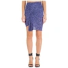 ISABEL MARANT ISABEL MARANT LEOPARD PRINT RUCHED MINI SKIRT