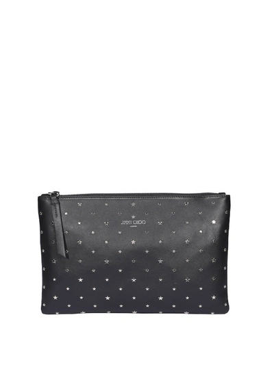 Jimmy Choo Konory Clutch In Black