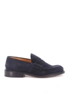 TRICKER'S JAMES SUEDE PENNY LOAFERS