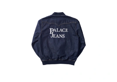Pre-owned Palace Jeans Bomber Indigo