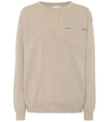 BRUNELLO CUCINELLI EMBELLISHED CASHMERE SWEATER,P00489159