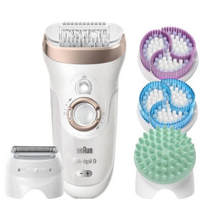 Braun Silk-épil 9 Skinspa 9961 Wet And Dry Epilator And Exfoliator