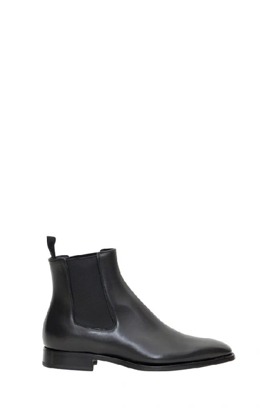 Givenchy Elasticated Panels Chelsea Boots In Black