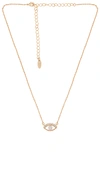 Ettika Evil Eye Necklace In Gold