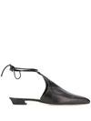 PROENZA SCHOULER TIE FASTENING MULES