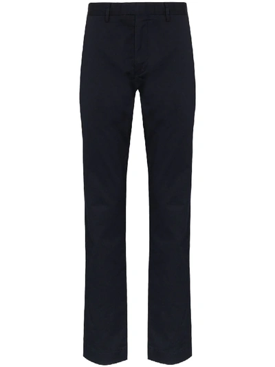 Polo Ralph Lauren Straight-leg Tailored Trousers In Blue