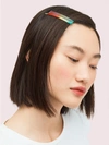 KATE SPADE OMBRE BARRETTE,ONE SIZE