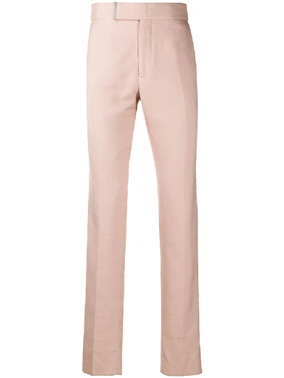 Tom Ford Straight-leg Tailored Trousers In Pink