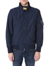 Parajumpers Masterpiece Bomber Jacket In Blu