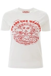 STELLA MCCARTNEY WE ARE THE WEATHER T-SHIRT,11386373