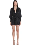 ZIMMERMANN SUIT IN BLACK SILK,11390124