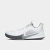 Nike Mamba Fury Basketball Shoe In White,pure Platinum,white,wolf Grey