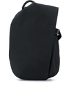 Côte And Ciel Draped Isar Backpack In Black