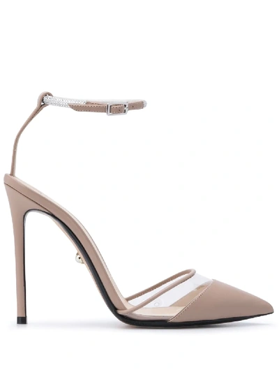 Alevì Alice 110mm Pumps In Neutrals