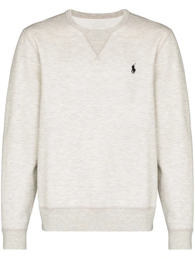 POLO RALPH LAUREN LOGO-EMBROIDERED SWEATSHIRT