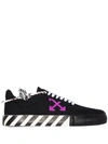 OFF-WHITE VULCANIZED LOW-TOP SNEAKERS