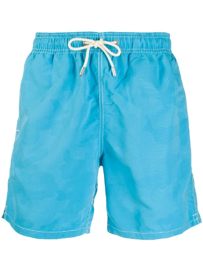 Mc2 Saint Barth Lighting Swim Shorts In Blue