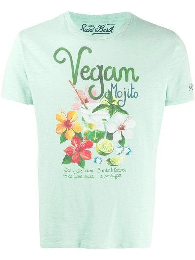 Mc2 Saint Barth Vegan Mojito T-shirt In Green