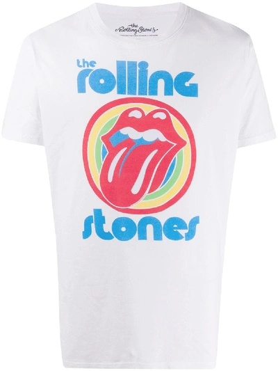 Mc2 Saint Barth Rolling Stones® T-shirt In White