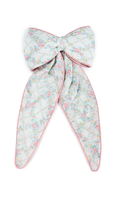 Loveshackfancy Cordelia Bow In Green Leaf