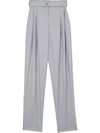 BURBERRY BACK CUT-OUT TAILORED TROUSERS