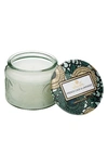 VOLUSPA JAPONICA FRENCH CADE LAVENDER PETITE EMBOSSED GLASS JAR CANDLE,7244