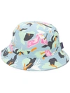 PATAGONIA WAVEFARER BIRD PRINT BUCKET HAT