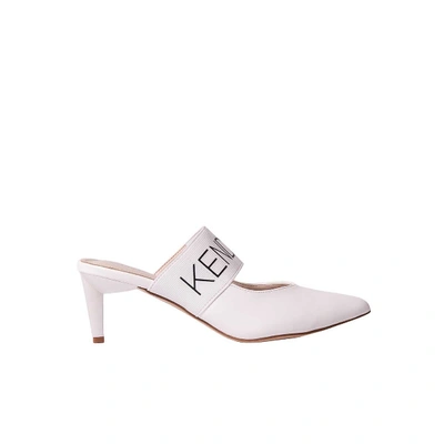 Kendall + Kylie Lacey Mules In White