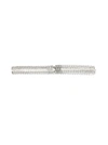 Rabanne Embellished Fitted Waist Belt In Silver